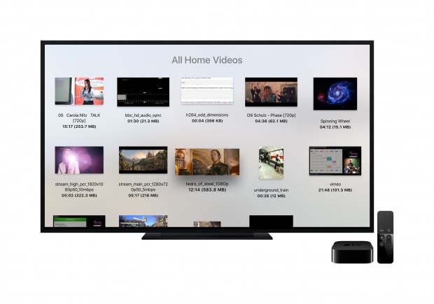 Der VLC-Player für Apple TV (Bild: Videolan)